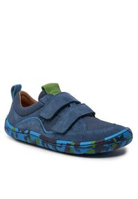 Froddo Sneakersy Barefoot Base G3130245 D Granatowy. Kolor: niebieski. Materiał: zamsz, skóra