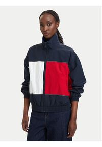 Tommy Jeans Kurtka przejściowa Flag DW0DW22914 Granatowy Regular Fit. Kolor: niebieski. Materiał: syntetyk #4