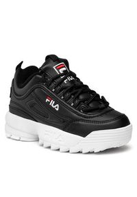 Fila Sneakersy Disruptor Kids 1010567.25Y Czarny. Kolor: czarny. Materiał: skóra #5
