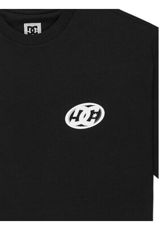 DC Shoes T-Shirt Fast Bubble EDYZT04342 Czarny Regular Fit. Kolor: czarny. Materiał: bawełna