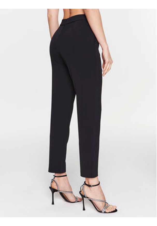 Pinko Spodnie materiałowe Parana 100137 A0HC Czarny Slim Fit. Kolor: czarny. Materiał: syntetyk