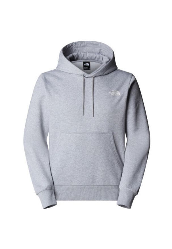 Bluza turystyczna męska The North Face M Simple Dome Hoodie. Kolor: szary. Styl: sportowy. Sport: turystyka piesza