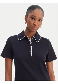 Morgan Polo 261-DLOLI Granatowy Slim Fit. Typ kołnierza: polo. Kolor: niebieski. Materiał: bawełna #4