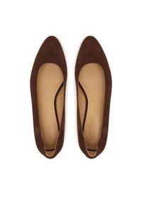 Lauren Ralph Lauren - LAUREN RALPH LAUREN Czółenka Weslee 802P15819007 Brązowy. Kolor: brązowy. Materiał: zamsz, skóra #2