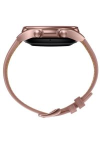 Smartwatch SAMSUNG Galaxy Watch 3 SM-R855F 41mm LTE Miedziany. Rodzaj zegarka: smartwatch. Kolor: brązowy. Materiał: skóra. Styl: elegancki #7