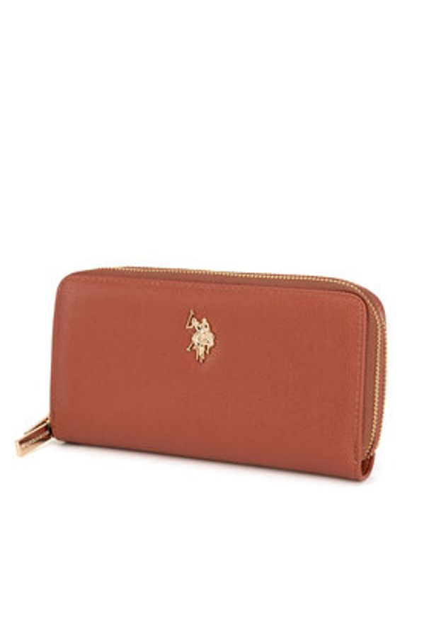 U.S. Polo Assn. Portfel BIUXT8382WVP Brązowy. Kolor: brązowy