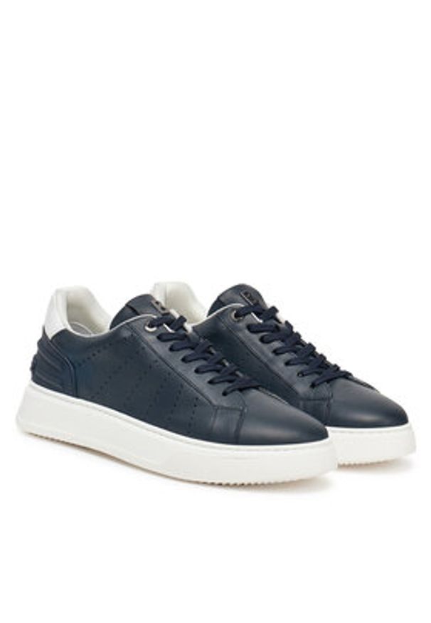 Bogner Sneakersy Milan 19 12520045 Granatowy. Kolor: niebieski. Materiał: skóra