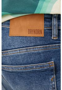 Drykorn jeansy męskie. Kolor: niebieski