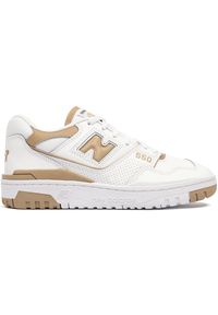 Buty damskie New Balance BBW550BT – białe. Okazja: na co dzień. Kolor: biały. Materiał: skóra, materiał, syntetyk. Szerokość cholewki: normalna #1