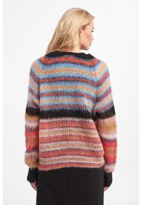 Marella Sport - Sweter Garonna MARELLA SPORT. Materiał: moher, włókno. Wzór: paski. Styl: sportowy #4