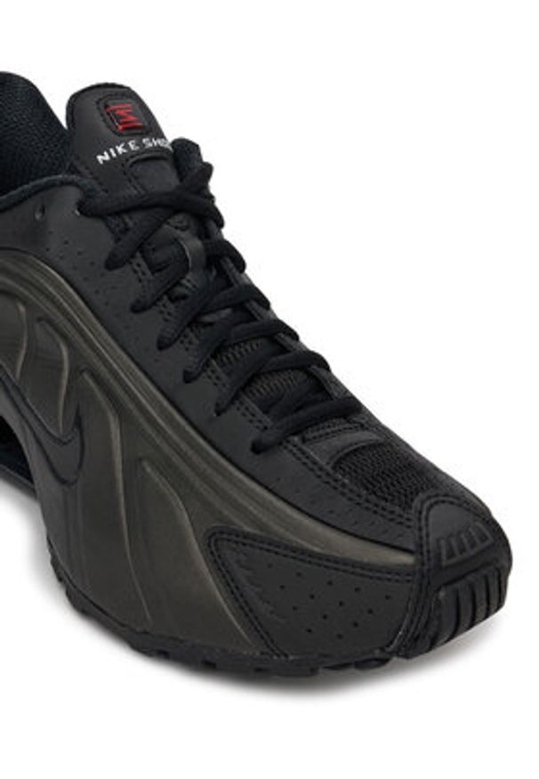 Nike Sneakersy Shox R4 HQ1988 Czarny. Kolor: czarny. Materiał: syntetyk