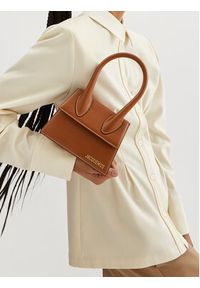 JACQUEMUS Torebka Le Chiquito Moyen 213BA002-3072 Brązowy. Kolor: brązowy. Materiał: skórzane #7