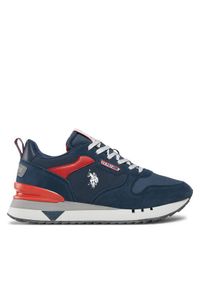 U.S. Polo Assn. Sneakersy BUZZY001A Granatowy. Kolor: niebieski. Materiał: syntetyk, materiał #1