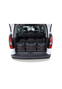 KJUST - Torby Do Bagażnika Peugeot Partner 2008-2019 6Szt Kjust. Kolor: czarny. Styl: sportowy #1