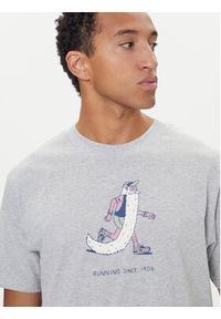 New Balance T-Shirt MT53941 Szary Regular Fit. Kolor: szary. Materiał: bawełna #3