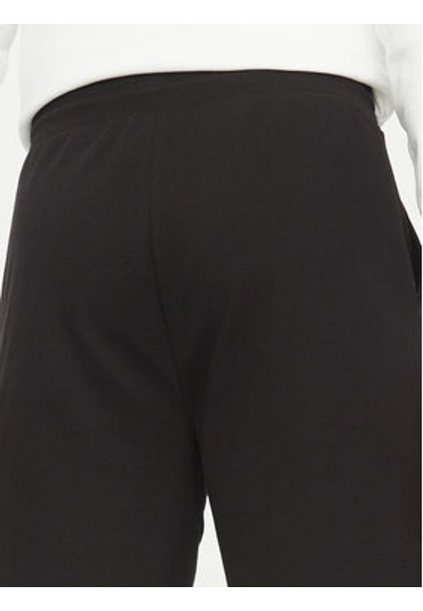 TOMMY HILFIGER - Tommy Hilfiger Szorty sportowe UM0UM03452 Czarny Regular Fit. Kolor: czarny. Materiał: syntetyk, bawełna. Styl: sportowy