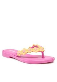 melissa - Melissa Japonki Flip Flop Spring Ad 33715 Żółty. Kolor: żółty