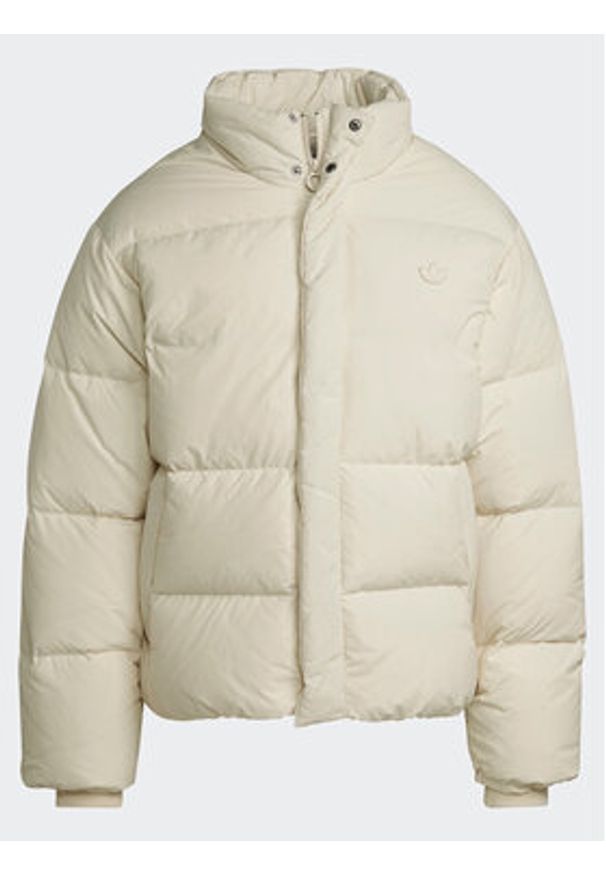 Adidas - adidas Kurtka puchowa HL9201 Écru Regular Fit. Materiał: syntetyk