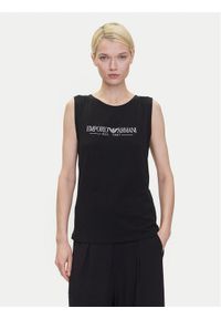 Emporio Armani Underwear Top EW000410 AF10881 UC001 Czarny Regular Fit. Kolor: czarny. Materiał: bawełna