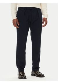 TOMMY HILFIGER - Tommy Hilfiger Chinosy Harlem MW0MW40340 Granatowy Tapered Fit. Kolor: niebieski. Materiał: bawełna
