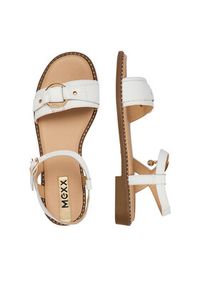 MEXX Sandały EO-MX/KM215-03 Biały. Kolor: biały. Materiał: skóra #8