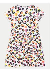 COCCODRILLO - Coccodrillo Sukienka codzienna WC4129203VGC Kolorowy Regular Fit. Okazja: na co dzień. Materiał: bawełna. Wzór: kolorowy. Typ sukienki: proste. Styl: casual #2