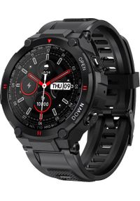 NoName - Smartwatch K22 Czarny (K22 BLACK). Rodzaj zegarka: smartwatch. Kolor: czarny #1