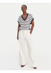 Liu Jo Sport Bluzka TA6084 J3867 Granatowy Relaxed Fit. Kolor: niebieski. Materiał: wiskoza. Styl: sportowy #5