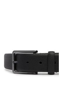Calvin Klein Pasek Warmth Buckle Pebble 35Mm Fixed LV04D7062G Czarny. Kolor: czarny. Materiał: skóra #2