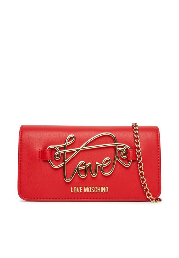 Love Moschino - Torebka LOVE MOSCHINO. Kolor: czerwony