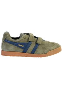 Sneakersy dziecięcy Gola Harrier Velcro. Kolor: szary. Sport: turystyka piesza