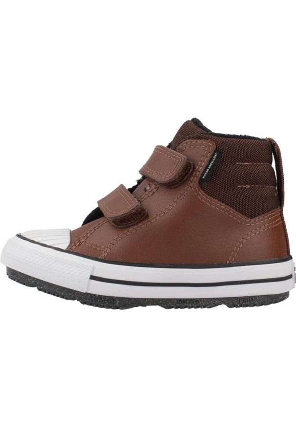 Converse - Buty CONVERSE CHUCK TAYLOR ALL STAR BERKSHIRE BOOT HI Brązowy. Okazja: na co dzień. Kolor: brązowy. Materiał: syntetyk, tkanina, skóra. Model: Converse All Star