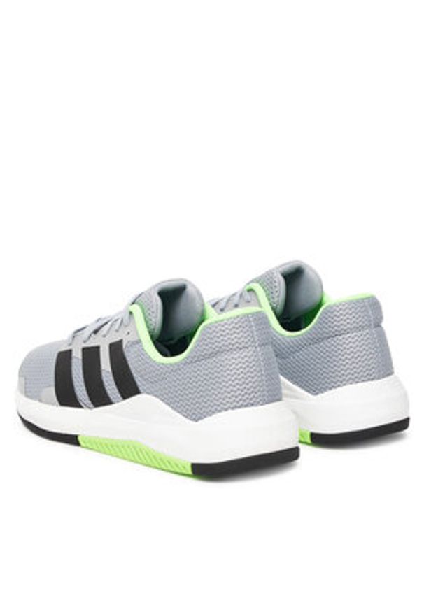 Adidas - adidas Buty na siłownię Dropset Base JS3163 Szary. Kolor: szary. Materiał: materiał. Sport: fitness