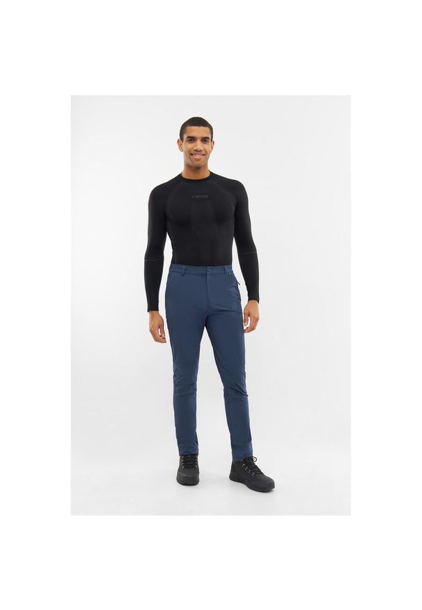 Spodnie trekkingowe męskie Viking Expander UltraLight. Kolor: niebieski. Sezon: lato. Sport: turystyka piesza