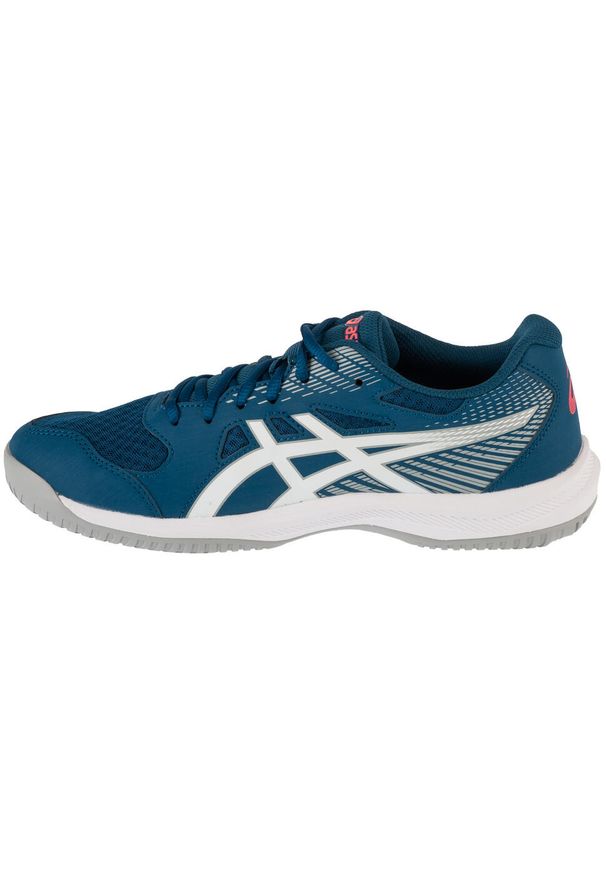 Asics - Buty do siatkówki męskie, Upcourt 6. Kolor: niebieski. Sport: siatkówka