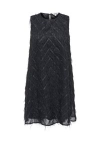 only - ONLY Sukienka koktajlowa Faye 15358411 Czarny Loose Fit. Kolor: czarny. Materiał: syntetyk. Styl: wizytowy