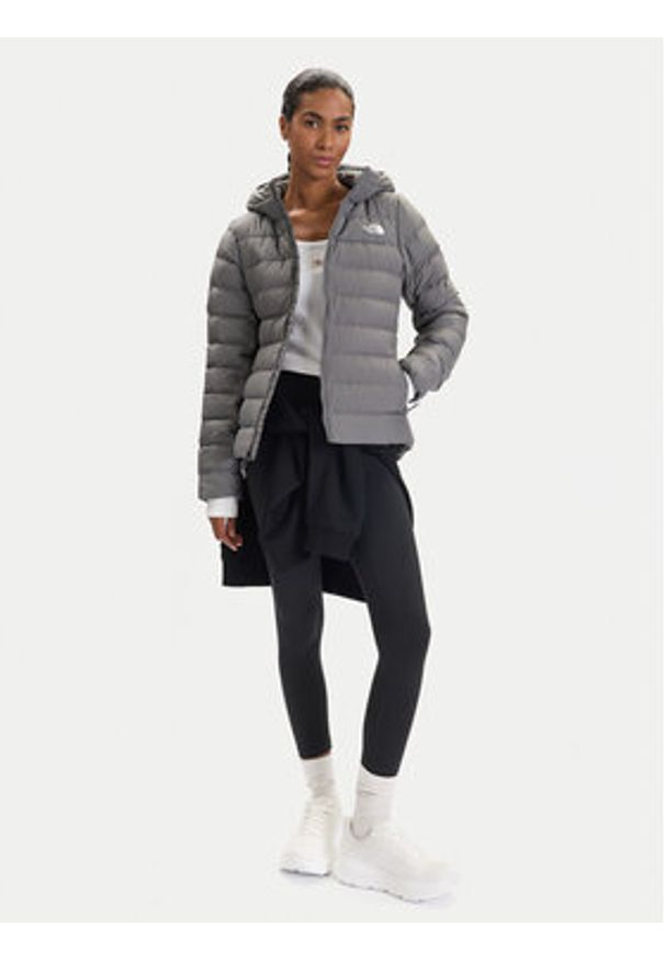 The North Face Kurtka puchowa Aconcaqua NF0A84IV Szary Regular Fit. Kolor: szary. Materiał: syntetyk