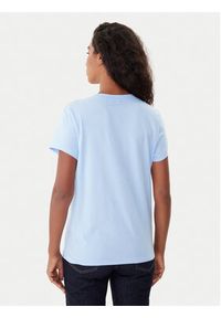 Polo Ralph Lauren T-Shirt 211902403011 Niebieski Regular Fit. Typ kołnierza: polo. Kolor: niebieski. Materiał: bawełna #5