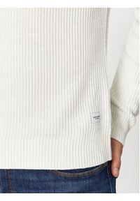 Jack & Jones - Jack&Jones Sweter 12236308 Biały Regular Fit. Kolor: biały. Materiał: bawełna, syntetyk #4