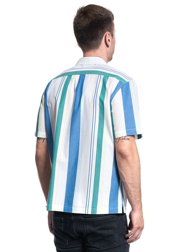 Lee - KOSZULA MĘSKA LEE SS RESORT SHIRT SUMMER BLUE L67PDVNJ 112116907