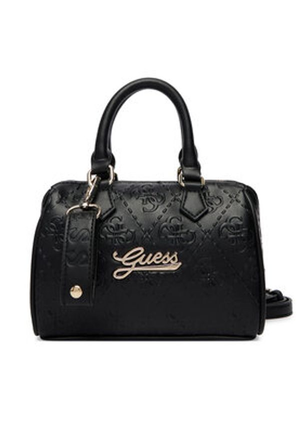 Guess Torebka J6RZ14 WGT10 Czarny. Kolor: czarny. Materiał: skórzane