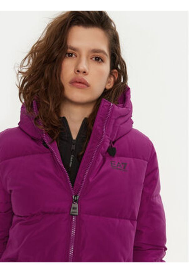EA7 Emporio Armani Kurtka zimowa 6DTK03 TN8AZ 0317 Różowy Regular Fit. Kolor: różowy. Materiał: syntetyk. Sezon: zima