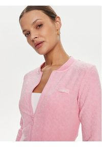 Guess Bluza V4GQ14 KC5W2 Różowy Regular Fit. Kolor: różowy. Materiał: syntetyk #2