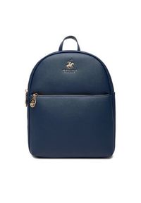 Beverly Hills Polo Club Plecak CEO-BHPC-L-004-09 Granatowy. Kolor: niebieski. Materiał: materiał #4