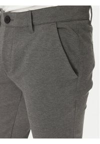 Blend Spodnie materiałowe 20716659 Szary Slim Fit. Kolor: szary. Materiał: syntetyk