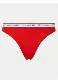 TOMMY HILFIGER - Tommy Hilfiger Komplet 3 par fig klasycznych UW0UW04895 Kolorowy. Materiał: bawełna. Wzór: kolorowy #12
