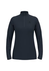 Odlo - Bluza techniczna damska ODLO Essential Light Mid Layer 1/2 zip. Kolor: niebieski