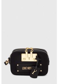 Love Moschino torebka kolor czarny. Kolor: czarny. Rodzaj torebki: na ramię #1