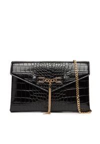 Elisabetta Franchi Torebka BS-56A-57E2-V340 Czarny. Kolor: czarny. Materiał: skórzane