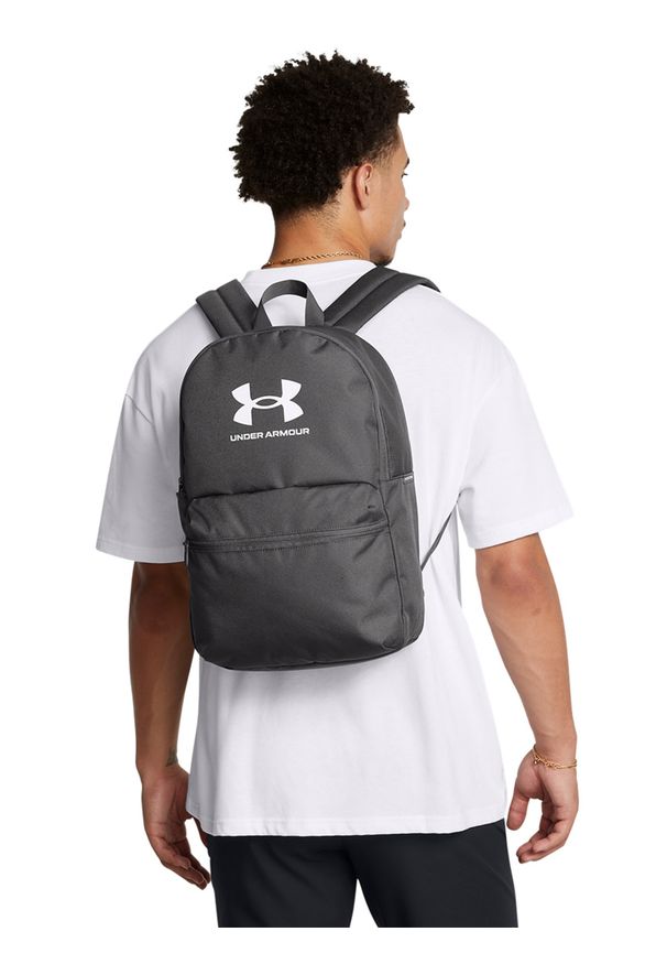 Plecak miejski uniseks Under Armour UA Loudon Lite Backpack - szary. Kolor: szary. Materiał: poliester